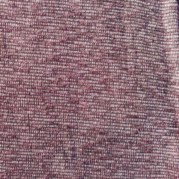 90's Wrangler Western Grunge Marled Knit Oversized Tunic Top  Lace Hem Wine Sz S - Picture 4 of 12